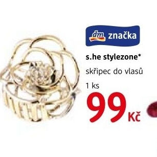 Skřipec do vlasů s.he stylezone