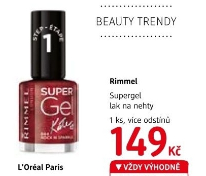 Lak na nehty SuperGel Rimmel