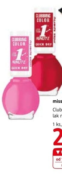 Lak na nehty Clubbing Color Miss Sporty