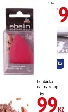 Houbička na make up Ebelin