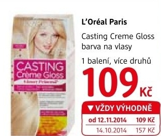 Barva na vlasy Casting Créme Gloss L'oréal