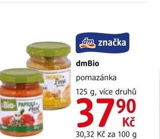 Pomazánka dm Bio