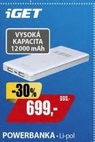 iGET Power Bank B-8000IGET