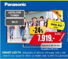 TX 32DS503ELED HD TVPANASONIC