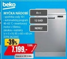 DFN 26220X MYČKABEKO