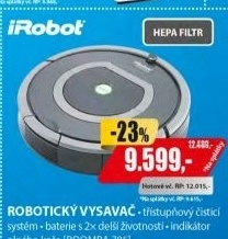 ROOMBA 786 ROBOTICKý VYSAVAČ IROBOT