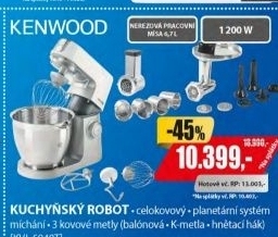 KVL 6040T KUCHYŇSKÝ ROBOTKENWOOD