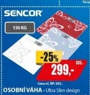 SBS 2507WH osobní váhaSENCOR