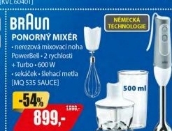 MQ 535 Sauce MIXÉR PONORNÝBRAUN