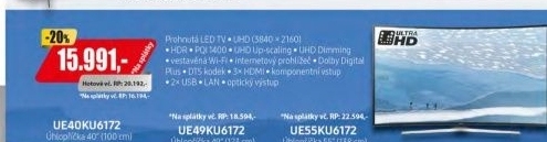 UE40KU6172 LED ULTRA HD LCD TV SAMSUNG