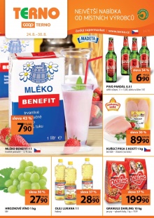 akční leták COOP 24.8.2016-30.8.2016