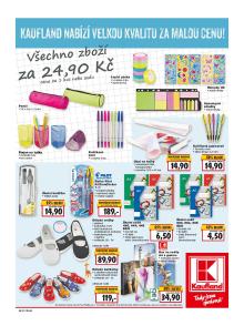 akční leták Kaufland 25.8.2016-31.8.2016