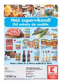 akční leták Kaufland 25.8.2016-31.8.2016