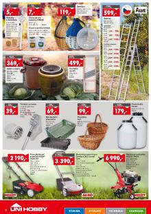 akční leták UNI HOBBY 25.8.2016-7.9.2016