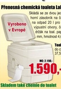 Přenosná toaleta LaPlaya 1520