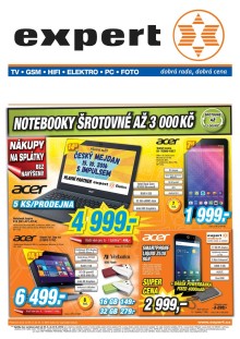 akční leták Expert elektro 25.8.2016-31.8.2016