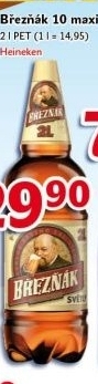 Pivo světlé výčepní 10° Březňák