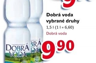 Přírodní voda Dobrá voda