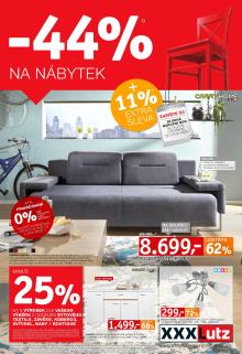 akční leták XXXLutz 29.8.2016-11.9.2016