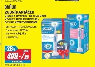 VITALITY 3D WHITE + EB 18-2 3D WH