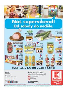akční leták Kaufland 1.9.2016-7.9.2016