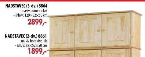 Nástavec 8864 lakovaný
