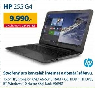 Notebook HP 255 G4