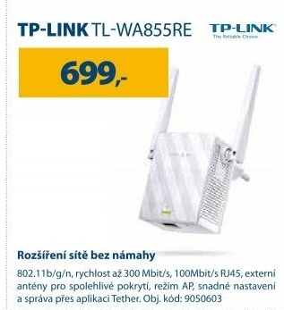 Externí anténa Tp-Link TL-WA855RE