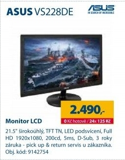 LCD monitor Asus VS228DE