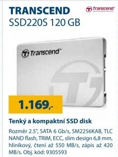SSD disk Transcend 120 GB