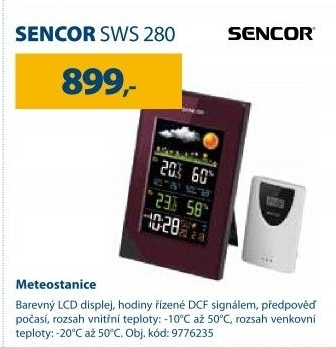 Meteostanice Sencor SWS 280