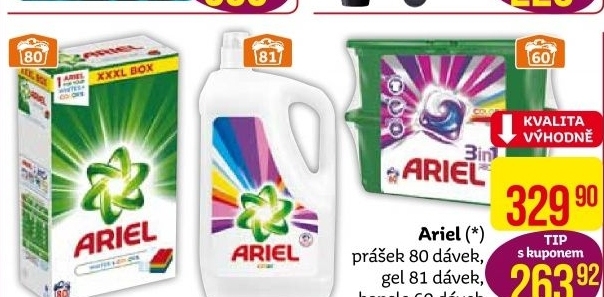 Prací prášek Ariel