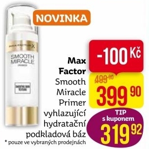 Podkladová báze Smooth Miracle Primer Max Factor