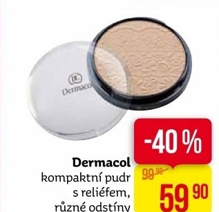 Pudr s reliéfem krajky Dermacol