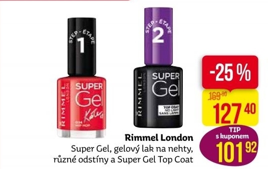 Lak na nehty SuperGel Rimmel