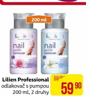 Odlakovač na nehty Lilien