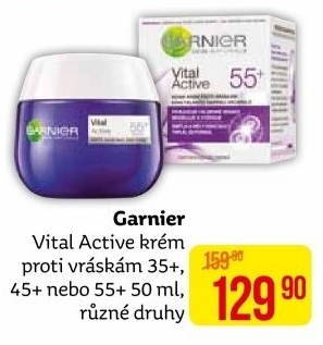Krém pleťový proti vráskám Vital Active Garnier