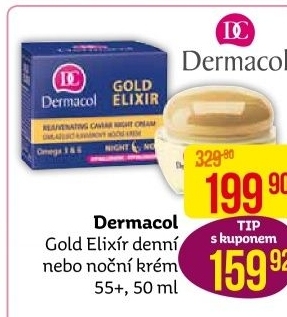 Krém pleťový omlazující Gold Elixir Dermacol