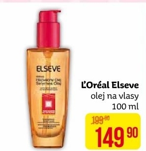 Olej na vlasy hedvábný Elséve L'Oréal