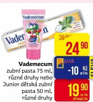 Pasty na zuby Vademecum