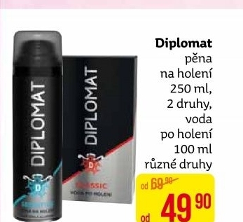 Pěna na holení pánská Diplomat