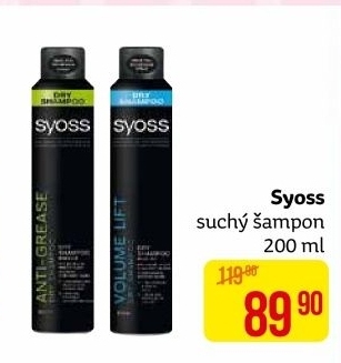 Šampon suchý Syoss
