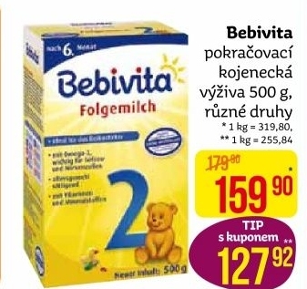 Kojenecké mléko Bebivita