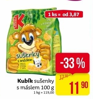 Sušenky Kubík