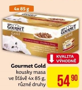 Konzerva pro kočky Gold Gourmet Purina