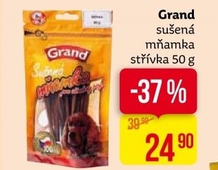 Pamlsky pro psy střívka sušená mňamka Grand