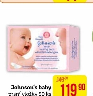 Prsní vložky Johnson's Baby