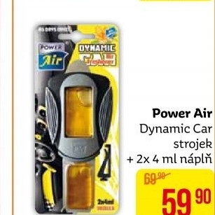 Osvěžovač vzduchu do auta Dynamic Power Air