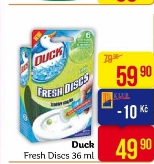 WC blok bodový Fresh Discs Duck