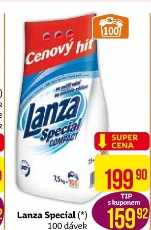 Prací prášek Lanza